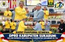 Rapat Paripurna Istimewa HJKS ke-156, DPRD Sukabumi Dorong Pembangunan yang Semakin Menyentuh Masyarakat (Dok- Foto)