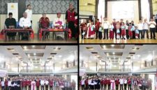 Drs. Binsar TH Sitanggang, M.SP., pada Rabu, 16 September 2026 menghadiri kegiatan Pendampingan Psikososial bagi Anak Penyintas Pascabencana Banjir dan Longsor Tapanuli Tengah di Gedung Serbaguna Pandan (Dok-Poto)