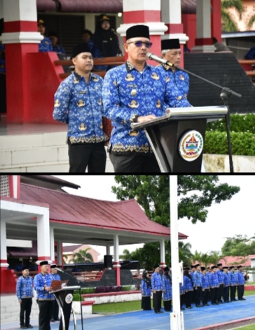 Wakil Bupati Mahmud Efendi menegaskan bahwa peringatan Hari Kesadaran Nasional merupakan momentum krusial untuk memperkuat kesadaran, disiplin, integritas (Dok-Poto)