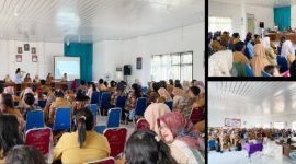 Kegiatan ini secara resmi dibuka oleh Kepala Dinas PPKB Kabupaten Tapanuli Tengah, dr. Syarifah Soraya, M.Kes (Dok-Poto)