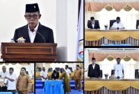 Masinton Pasaribu, S.H., M.H., menghadiri Rapat Paripurna DPRD Kabupaten Tapanuli Tengah yang digelar di Ruang Rapat DPRD Tapteng, Pandan (Dok-Poto)