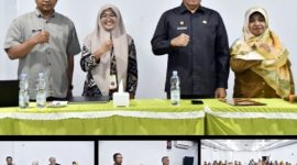 Pertemuan Subklaster Pencegahan dan Penanganan Kekerasan Berbasis Gender (PP KBG) dan Pemberdayaan Perempuan (PP) serta Sosialisasi Draf Surat Keputusan (SK) Mekanisme Koordinasi Subklaster PP KBG PP di Tapanuli Tengah (Dok-Poto)
