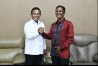 Masinton Pasaribu, S.H., M.H., pada Rabu 23 September 2026, menerima audiensi dari Praeses Huria Kristen Batak Protestan (HKBP) Distrik IX Sibolga-Tapteng dan Nias, Pdt. Nikson Simanjuntak, S.Th (Dok-Poto)