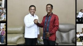 Masinton Pasaribu, S.H., M.H., pada Rabu 23 September 2026, menerima audiensi dari Praeses Huria Kristen Batak Protestan (HKBP) Distrik IX Sibolga-Tapteng dan Nias, Pdt. Nikson Simanjuntak, S.Th (Dok-Poto)