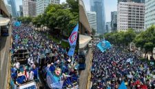 Jakarta Bergelombang! KSPSI AGN Sumut Membersamai Puluhan Ribu Buruh, KSPSI AGN Bergerak, Kawal Regulasi Perlindungan Pekerja (Dok-Foto)