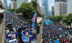 Jakarta Bergelombang! KSPSI AGN Sumut Membersamai Puluhan Ribu Buruh, KSPSI AGN Bergerak, Kawal Regulasi Perlindungan Pekerja
