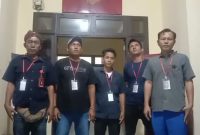 Laporan tindak pidana pengancaman dan pengeroyokan kepada SIKIRMAN HAREFA korban (Dok-Poto)
