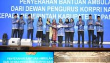Dewan Pengurus Nasional (DPN) KORPRI. Bantuan ini diserahkan sebagai bentuk kepedulian dan solidaritas Aparatur Sipil Negara (ASN) dalam mendukung proses pemulihan masyarakat serta daerah yang terdampak bencana (Dok-Poto)
