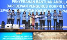 Pemkab Tapanuli Tengah Terima Bantuan Mobil Ambulans dari DPN KORPRI untuk Pemulihan Pascabencana