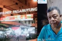 Amran Pedagang Martabak India Muslim Kuliner Pagaruyung (Dok-Foto)