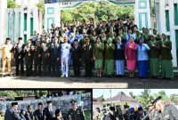 TNI-Polri serta jajaran Forkopimda dalam memperingati Hari Ulang Tahun (HUT) ke-81 Tentara Nasional Indonesia (TNI) Tahun 2026 (Dok-Poto)