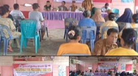 Pemerintah Desa (Pemdes) Gunung Marijo, Kecamatan Pinangsori, Kabupaten Tapanuli Tengah, secara resmi menyelenggarakan musyawarah pra-pelaksanaan Dana Desa Tahun Anggaran 2026 (Dok-Poto)