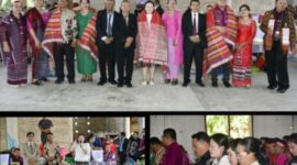 Pesta Puncak Tahun Pengajaran Iman di Tengah Keluarga yang diselenggarakan oleh Huria Kristen Batak Protestan (HKBP) Dolok Nauli, Resort Pinangsori (Dok-Poto)