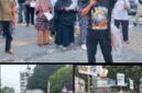 kembali melanjutkan aksinya di depan Kantor Wali Kota Medan dan DPRD Sumatera Utara (Dok-Poto)