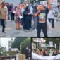 kembali melanjutkan aksinya di depan Kantor Wali Kota Medan dan DPRD Sumatera Utara (Dok-Poto)