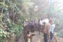 Gerak Cepat Kades Yudi Guntara Bersama Warga Tangani Kerusakan Irigasi di Kampung Kaladi.(Dok-Foto)