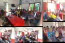 Seti Ndaha, selaku Kepala Desa Lumut Nauli dalam sambutannya menyampaikan penyaluran BLT-DD di 4,5,6 tahun 2026 ini, merupakan tahap kedua (Dok-Poto)