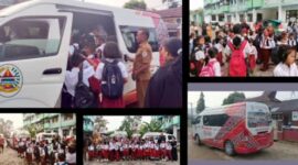 Pemerintah Kabupaten (Pemkab) Tapanuli Tengah resmi mengoperasikan 3 (tiga) unit mobil angkutan sekolah jenis Toyota Hiace (Dok-Poto)