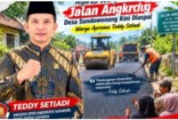 Aspirasi Warga Sundawenang Berbuah Hasil, Pengaspalan Jalan Angkrong Disambut Antusias