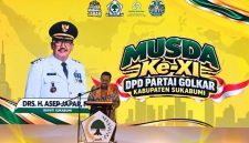 Asep Japar Pimpin Golkar Kabupaten Sukabumi 2026–2031, Mundurnya Budi Azhar Buka Jalan Aklamasi.(Dok - Foto)