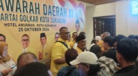 H. Gundar Kolyubi Nahkodai Golkar Kota Sukabumi, Konsolidasi Kader dan Target Enam Kursi Jadi Prioritas.(Dok - Foto)