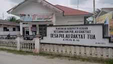 Kantor Desa Pulau Rakyat Tua, Kecamatan Pulau Rakyat, Kabupaten Asahan (fhoto.dok)