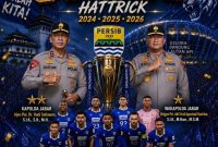 Kapolda dan Wakapolda Jabar Sampaikan Apresiasi dan Selamat kepada Persib Bandung, ( Dok - Foto ).