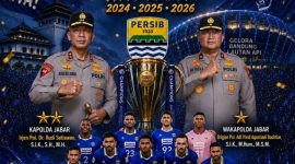 Kapolda dan Wakapolda Jabar Sampaikan Apresiasi dan Selamat kepada Persib Bandung, ( Dok - Foto ).