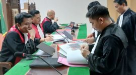 Sidang lanjutan kasus pembunuhan tragis satu keluarga di Paoman, Indramayu, ( Dok - Foto ).