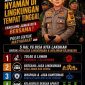 Kapolsek Cikalong Wetan, AKP Deden Indrajaya, menyampaikan pesan Kamtibmas, ( Dok - Foto ).