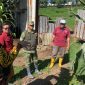 Dansatgas Citarum Harum, Kolonel Infanteri Yanto Kusno Hendarto, S.H., saat melaksanakan peninjauan, ( Dok - Foto )