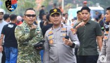 Asisten Operasi (Asops) Kasdam Jaya Brigjen TNI M. Iswan Nusi, S.H., bersama Wakapolda Metro Jaya Brigjen Pol. Dekananto Eko Purwono, S.I.K., M.H.,( Dok - Foto )