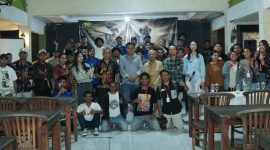 Nobar di ikuti sekitar 80 peserta yang terdiri dari mahasiswa, akademisi, dan masyarakat umum, ( Dok - Foto )