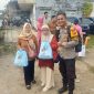 Pendampingan anggota Polsek terhadap 100 warga Desa Cipada I, Kecamatan Cikalongwetan, ( Dok - Foto )