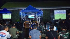 Lanud Halim Perdanakusuma Gelar Nonton Bareng Piala Dunia, Pererat Kebersamaan,( Dok - Foto )