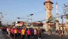 Olahraga Bersama Meriahkan Hari Bhayangkara ke-80 di Kebumen, ( Dok - Foto  )