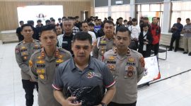 Kapolres Cimahi dampingi Kabidhumas Polda Jabar, ( Dok - Foto)