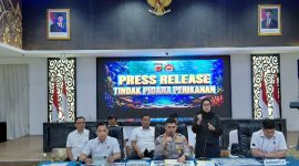 Kegiatan konpers Polda Jabar, ( Dok - Foto )