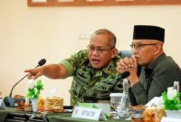 Pangdam IV/Diponegoro Mayjen TNI Achiruddin, S.E., M.Han., menerima Kunjungan Kerja Panitia Kerja (Panja) Aset TNI Komisi I DPR RI, ( Dok - Foto )