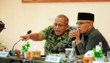 Pangdam IV/Diponegoro Mayjen TNI Achiruddin, S.E., M.Han., menerima Kunjungan Kerja Panitia Kerja (Panja) Aset TNI Komisi I DPR RI, ( Dok - Foto )