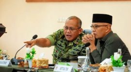 Pangdam IV/Diponegoro Mayjen TNI Achiruddin, S.E., M.Han., menerima Kunjungan Kerja Panitia Kerja (Panja) Aset TNI Komisi I DPR RI, ( Dok - Foto )