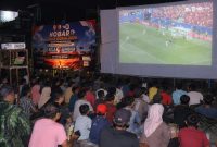 Nobar Gembira Piala Dunia 2026 di  Lanud Halim Perdanakusuma, ( Dok - Foto )