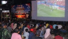 Nobar Gembira Piala Dunia 2026 di Lanud Halim Perdanakusuma, ( Dok - Foto )