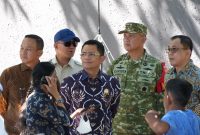 Kogasgabpad Kodam IV/Diponegoro  Kawal Kunjungan Presiden RI dan PM India di Candi Prambanan, ( Dok - Foto )