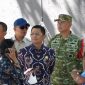 Kogasgabpad Kodam IV/Diponegoro  Kawal Kunjungan Presiden RI dan PM India di Candi Prambanan, ( Dok - Foto )