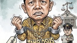TEGAS! POLRI TETAPKAN MANTAN JAMPIDSUS FEBRIE ADRIANSYAH SEBAGAI TERSANGKA, ( Dok - Foto )