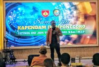 Kapendam IV/Diponegoro, Letkol Inf. Jon Young Saragi, S.Sos., M.I.P., ( Dok - Foto )