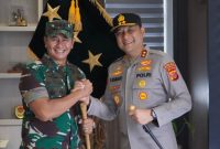 Kapolda Jawa Barat Irjen Pol. Dr. Pipit Rismanto, S.I.K., M.H.berssma DanPussenif , ( Dok - Foto )