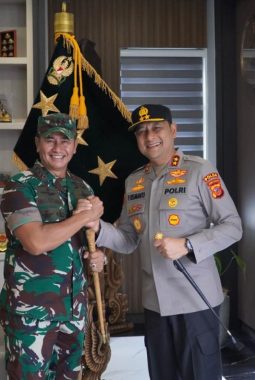 Kapolda Jabar Silaturahmi ke Pussenif TNI AD, Perkuat Sinergitas TNI–Polri