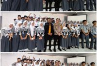 Kapolsek Cikalongwetan AKP Deden Indrajaya, S.H., M.M. bersama personel Polsek Cikalongwetan, ( Dok - Foto )